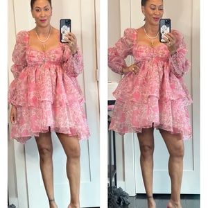 Selkie Puff Dress - Moonlight Dress in the Wildflower